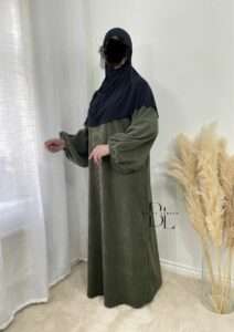 Salya Corduroy Abaya