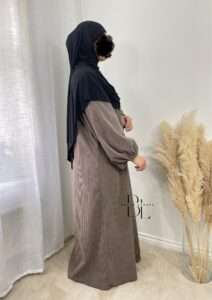 Salya Corduroy Abaya