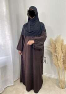 Salya Corduroy Abaya